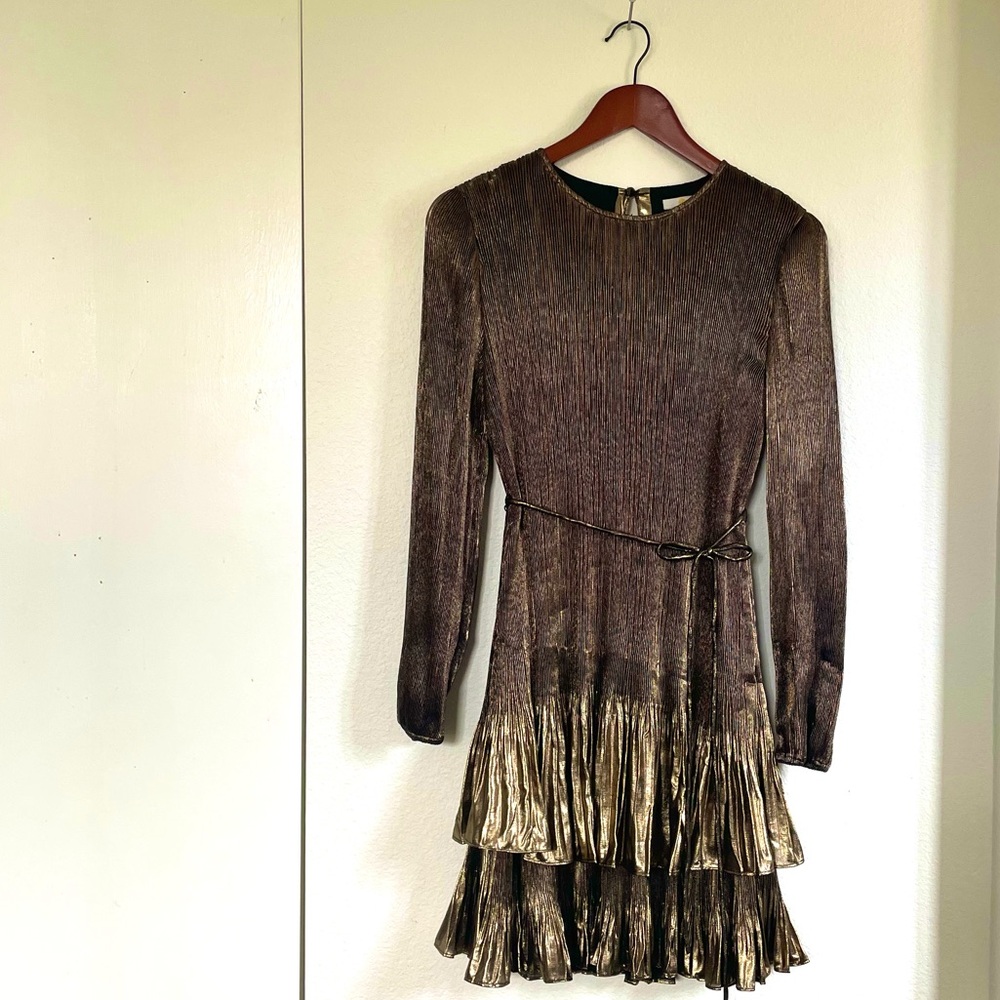 Boden Plisse Mini Dress NWT